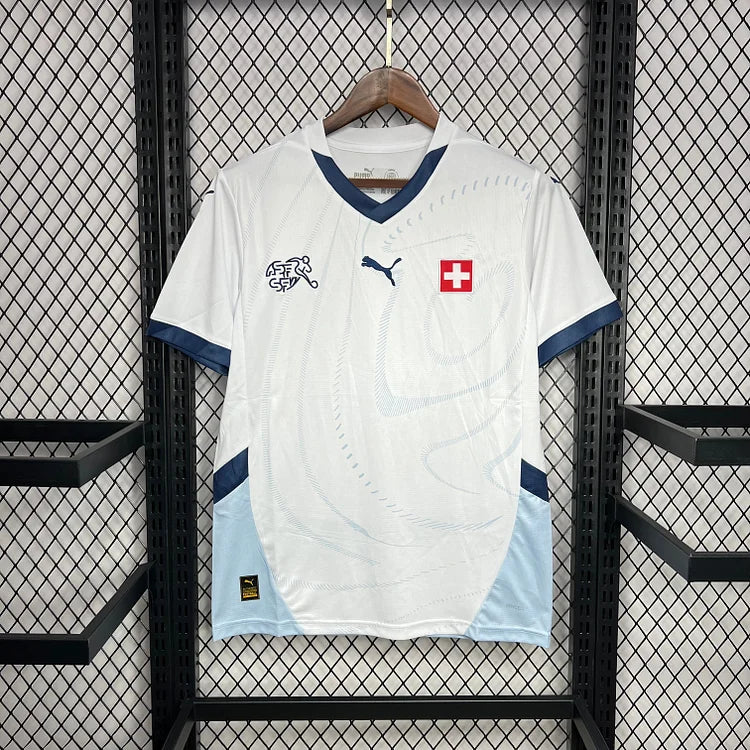 MAILLOT SUISSE EXTÉRIEUR 2024/25