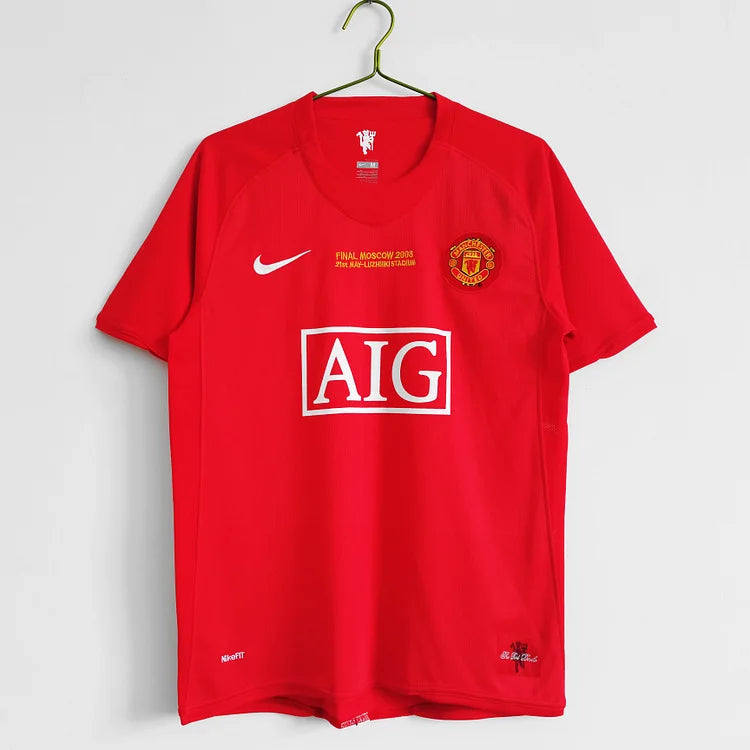 Maillot Manchester United saison 2007-2008 domicile rétro