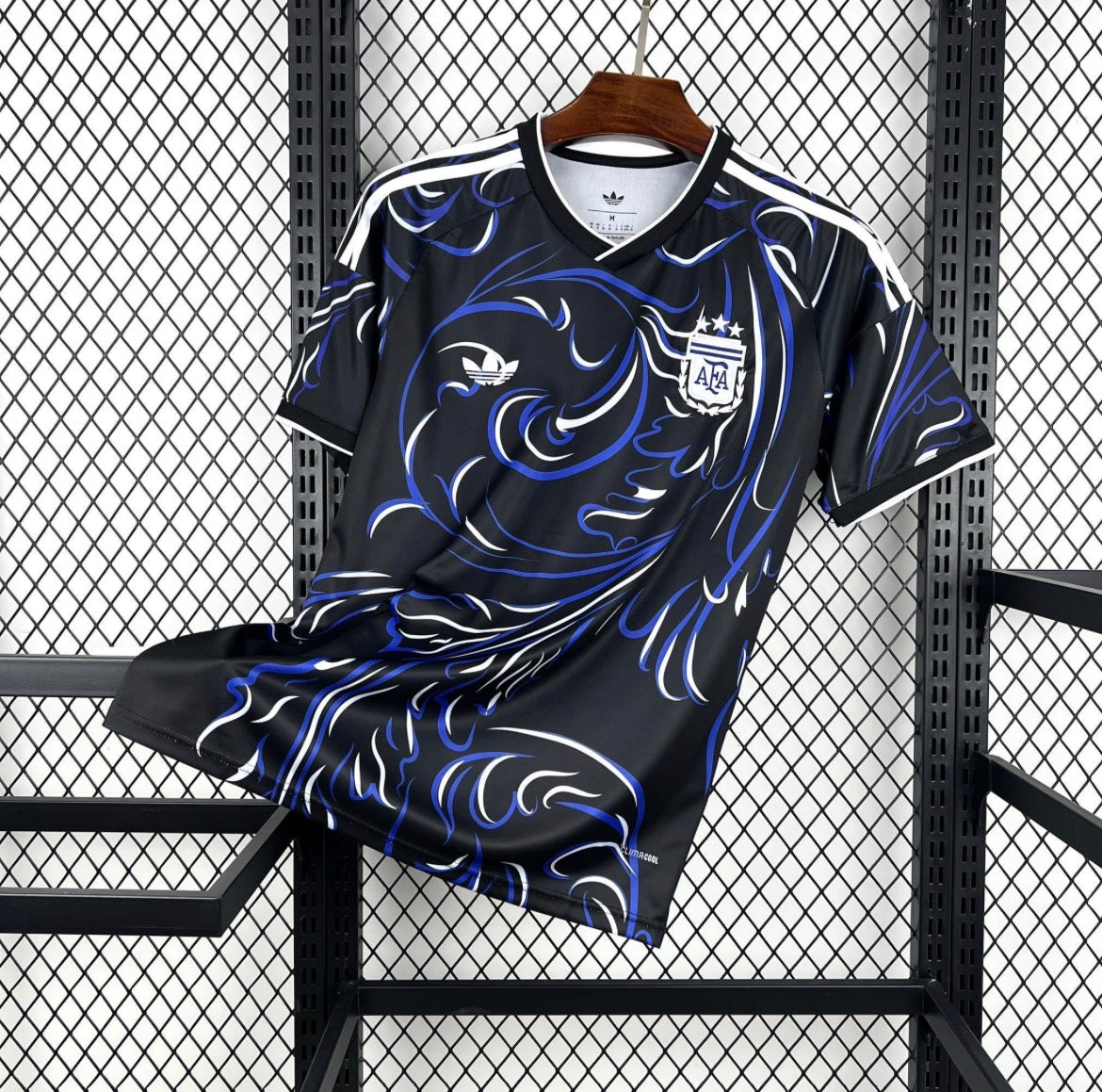 Maillot Argentine Coupe du Monde 2026 - Extérieur Noir