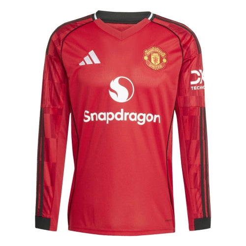 Maillot Manchester United Domicile Manches Longues 2025/2026