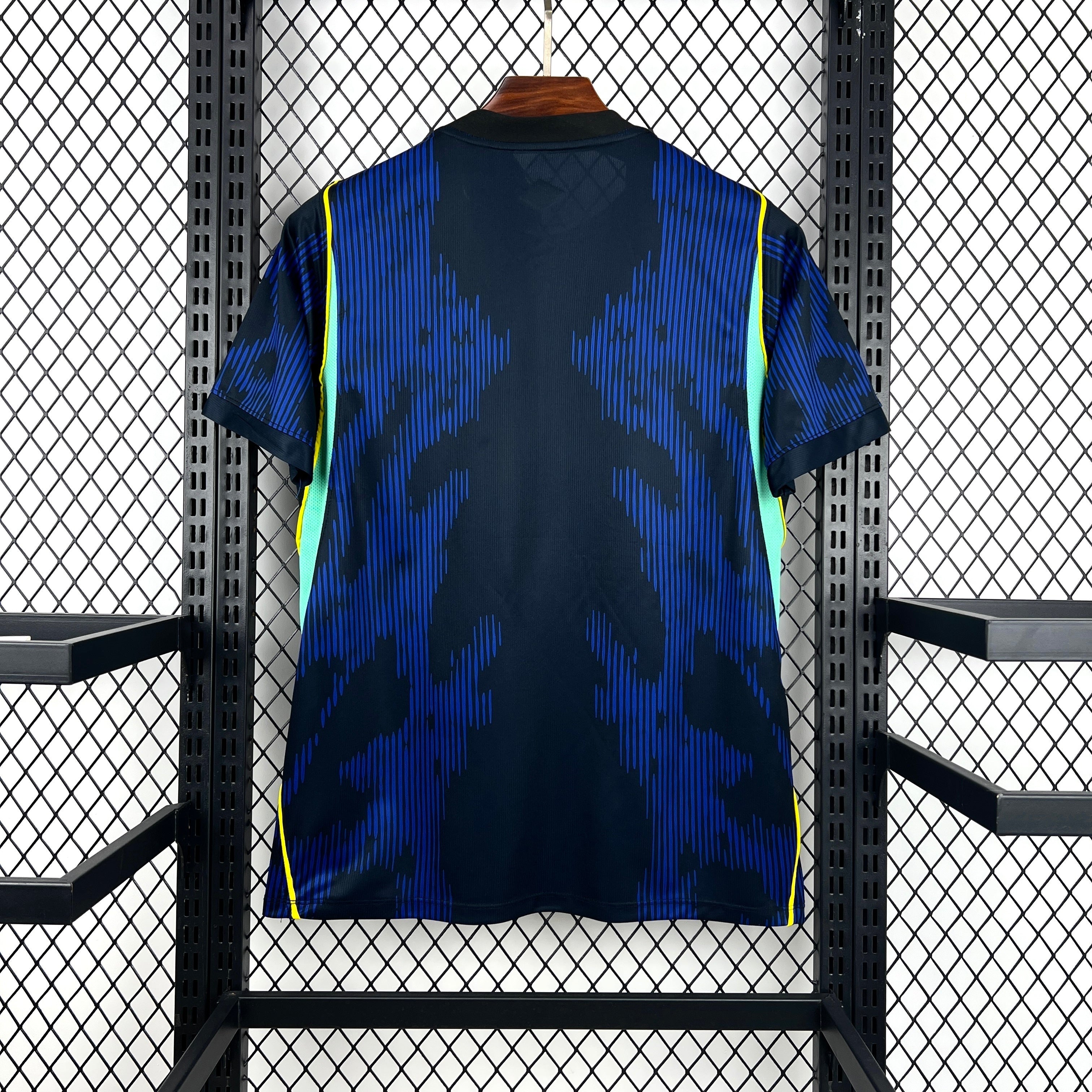 Maillot Brésil Extérieur Jordan Coupe du Monde 2026 - Noir et Bleu